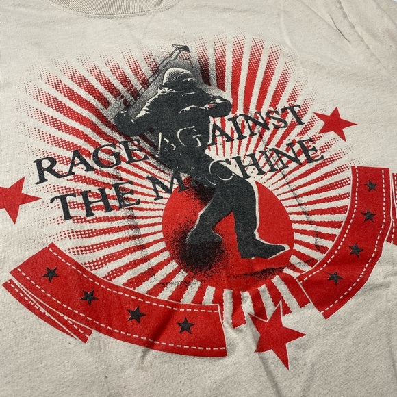 Vintage Rage Against The Machine Short Sleeve T-Shirt - Picture 7 of 7